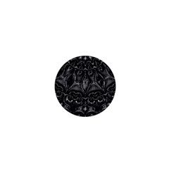 Charcoal Mandala 1  Mini Magnets by MRNStudios