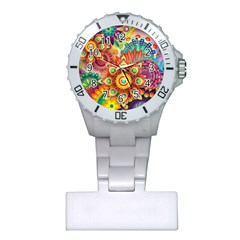Mandalas-1084082 Plastic Nurses Watch