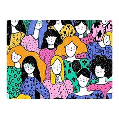 Women Double Sided Flano Blanket (mini)  by Sparkle