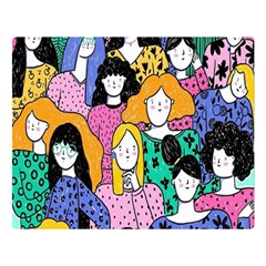 Women Double Sided Flano Blanket (large)  by Sparkle