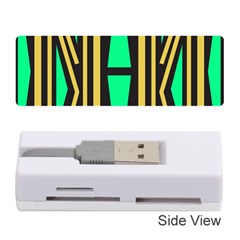 Abstract Pattern Geometric Backgrounds Memory Card Reader (stick) by Eskimos