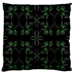 Folk Flowers Floral Art Print Flowers Abstract Art  Standard Flano Cushion Case (one Side) by Eskimos