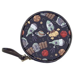 Hand-drawn-pattern-space-elements-collection Classic 20-cd Wallets by Jancukart