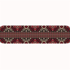 Ukrainian-folk-seamless-pattern-ornament Large Bar Mats by Wegoenart