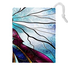 Anna Disney Frozen Stained Glass Drawstring Pouch (4xl)