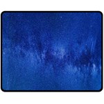 Milky Way Stars Night Sky Fleece Blanket (Medium)  60 x50  Blanket Front
