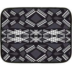Abstract Pattern Geometric Backgrounds  Double Sided Fleece Blanket (mini)  by Eskimos