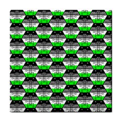 Hackers Town Void Mantis Hexagon Agender Agender Info Pride Flag Tile Coaster