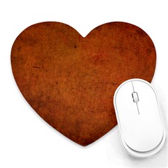 Brown Heart Mousepads