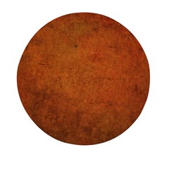 Brown Mini Round Pill Box