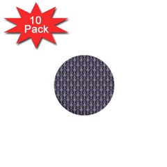 Seamless-pattern Gray 1  Mini Buttons (10 Pack) 
