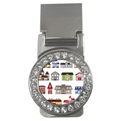 Houses Money Clips (cz) 