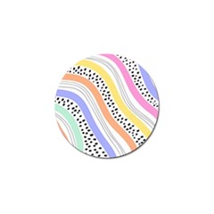 Background Abstract Wallpaper Golf Ball Marker (10 Pack)