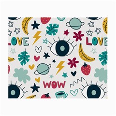 Wallpaper Background Cute Design Small Glasses Cloth (2 Sides) by Amaryn4rt