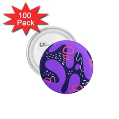 Abstract Background Shape Shapes 1 75  Buttons (100 Pack) 