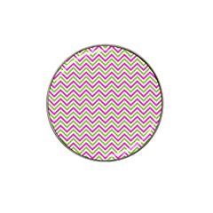Mave,chevron,white,navi,purple Hat Clip Ball Marker (4 Pack)