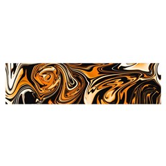 Illustration Abstract Pattern Modern Art Design Fantasy Surreal Oblong Satin Scarf (16  X 60 ) by Wegoenart