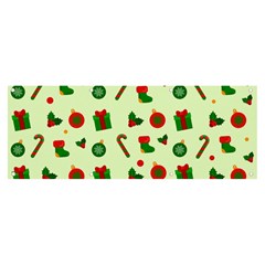 Illustration Festive Background Holiday Background Banner And Sign 8  X 3  by Amaryn4rt