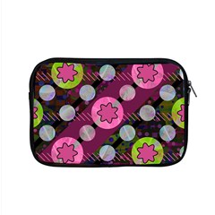 Background Circles Abstract Pattern Apple Macbook Pro 15  Zipper Case by Wegoenart