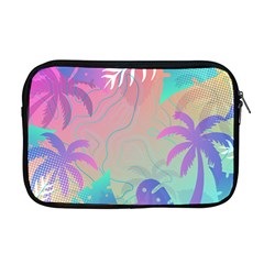 Nature Palm Tree Leaves Leaf Plant Tropical Apple Macbook Pro 17  Zipper Case by Ravend
