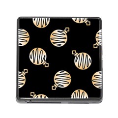 Gold Ornaments Black Memory Card Reader (square 5 Slot) by TetiBright