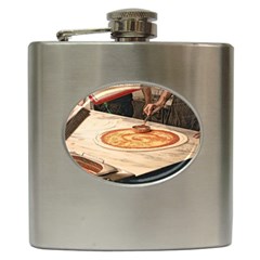Let`s Make Pizza Hip Flask (6 Oz)