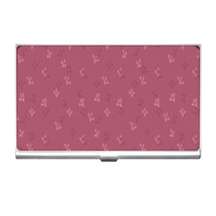 Background-flower Pattern Business Card Holder