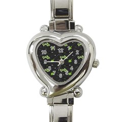 Halloween - The Witch Is Back   Heart Italian Charm Watch by ConteMonfrey