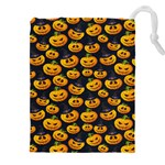Jack O Lantern  Drawstring Pouch (5XL) Front