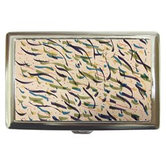 Abstract Pattern Freestyle Painting Cigarette Money Case