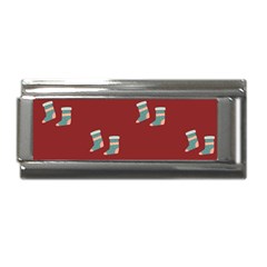 Christmas-stockings Superlink Italian Charm (9mm)