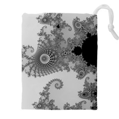 Apple Males Almond Bread Abstract Drawstring Pouch (5xl) by danenraven