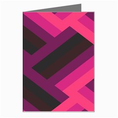 Background Pattern Texture Design Greeting Card by Ravend