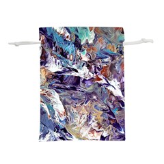 Abstract Cross Currents Lightweight Drawstring Pouch (s) by kaleidomarblingart