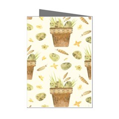 Plant Pot Easter Mini Greeting Cards (pkg Of 8) by ConteMonfrey