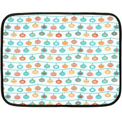 Christmas Textur 02 Fleece Blanket (mini) by artworkshop