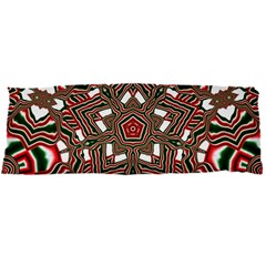 Christmas-kaleidoscope Body Pillow Case Dakimakura (two Sides) by artworkshop