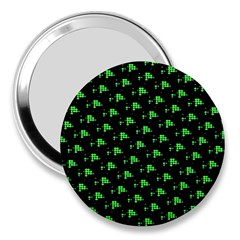 Pixels 3  Handbag Mirrors