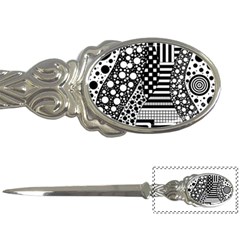 Black And White Letter Opener by gasi