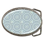 Kaleidoscope Duck Egg Belt Buckles Front