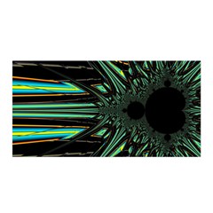 Art Pattern Abstract Design Satin Wrap 35  X 70 