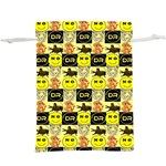 Smily Lightweight Drawstring Pouch (XL) Back