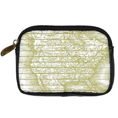 Vintage America`s Map Digital Camera Leather Case