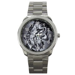 Iron Slide Sport Metal Watch by MRNStudios