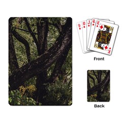 Botanical Motif Trees Detail Photography Playing Cards Single Design (rectangle) by dflcprintsclothing