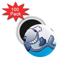 Whale Lovers T- Shirt Cute Whale Kids Water Sarcastic But Do I Have To  T- Shirt 1 75  Magnets (100 Pack)  by maxcute
