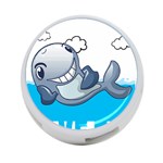 Whale Lovers T- Shirt Cute Whale Kids Water Sarcastic But Do I Have To  T- Shirt 4-Port USB Hub (Two Sides) Back