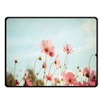 Cosmos Flower Blossom In Garden Fleece Blanket (Small) 45 x34  Blanket Front