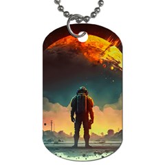 Leadership Alien Soldier Warrior Fantasy Dog Tag (two Sides)