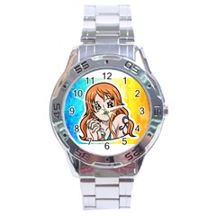 Nami Lovers Money Stainless Steel Analogue Watch by designmarketalsprey31